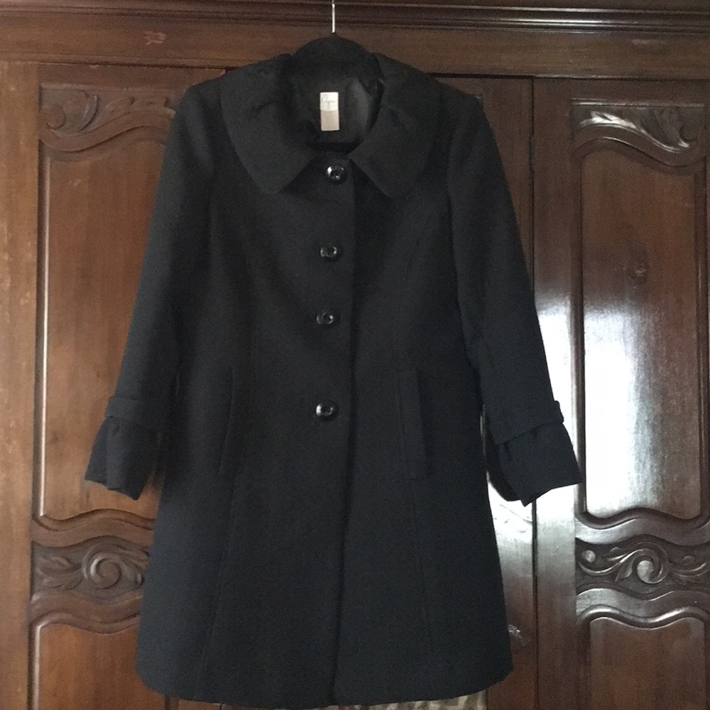 Black Swing Coat